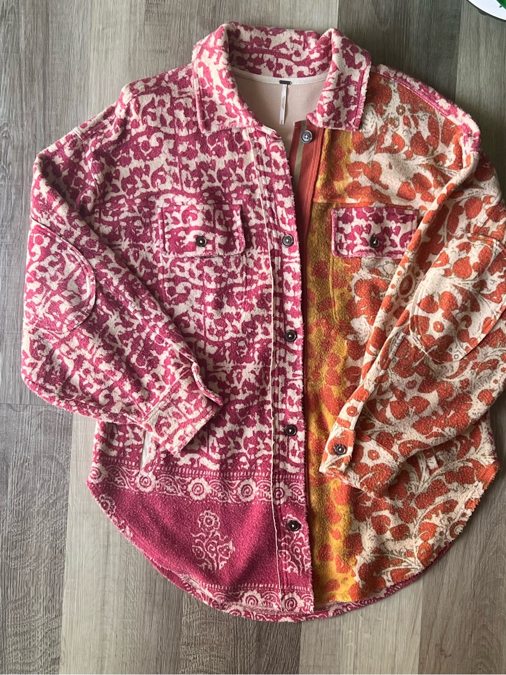 Free People Printed Ruby Jacket size Small - Picture 4 of 12